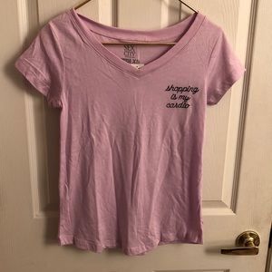 Sex and the City Pink Short Sleeve Tee Sz XS